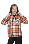 Kız Çocuk Ekose Gömlek 9-14 Yaş Lx148