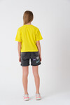 Kız Çocuk Beli Ayarlanabilir T-Shirt 8-14 Yaş T2103