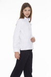 Kız Çocuk Rahat Kesim Beyaz Gömlek 9-14 Yaş Lx240