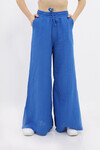 Kız Çocuk Ekstra Geniş Paçalı Muslin Pantolon LX 229