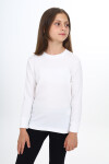 Kız Çocuk Fitilli Bady Sweatshirt 9-14 Yaş Lx267
