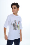 Erkek Çocuk Fotoğraf Baskılı T-Shirt 9-14 Yaş Lx7096
