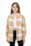 Kız Çocuk Ekose Desenli Oduncu Gömlek Lx291