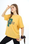 Kız Çocuk Harf Ve Yazı Baskılı T-Shirt 9-14 Yaş Lx5032