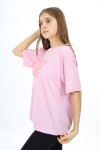 Kız Çocuk Kelebek Baskılı T-Shirt 9-14 Yaş Px037