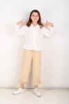 Kız Çocuk 2li Takım (Gömlek-Pantolon) 8-12 Yaş Hw6325