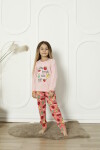 Kız Çocuk Meyve Baskılı Pijama Takımı  3-11 Yaş 6071-72
