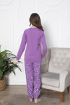 Kız Çocuk Uyku Bantlı Pandalı Pijama Takımı  11-15 Yaş 6093
