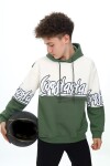 Erkek Çocuk Oversize Kapüşonlu Garnili Sweatshirt 10-14 Yaş 7170