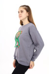 Kız Çocuk Ayıcık Baskılı Sweatshirt  Px282