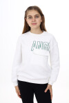 Kız Çocuk Cep Detaylı 3 İplik Sweatshirt Px281