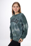 Kız Çocuk Batik Baskılı Sweatshirt px296