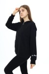 Kız Çocuk Fermuarlı Kapüşonlu Sweatshirt 2 İplik  9-14 Yaş wap7123