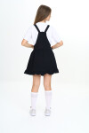 Kız Çocuk Jean Salopet Elbise - Peluş Ayıcıklı- 2-13 Yaş 0133