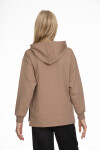 Kız Çocuk Kalp Baskılı Sweatshirt Hoodie Px161.1