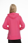 Kız Çocuk Kalp Baskılı Sweatshirt Hoodie Px161.1