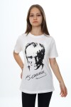 Kız Çocuk ATATÜRK Baskılı T-Shirt Px000