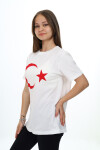 Kız Çocuk AYYILDIZ Baskılı T-Shirt Px003