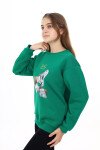 Kız Çocuk Baskılı 3 İplik Sweatshirt Px782