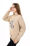 Kız Çocuk Baskılı 3 İplik Sweatshirt Px782