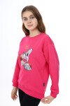 Kız Çocuk Baskılı 3 İplik Sweatshirt Px782