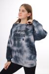 Kız Çocuk Batik Desenli Sweatshirt  Px69.1