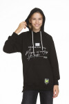 Kız Çocuk Kapüşonlu Yazı Baskılı Sweatshirt Px661