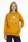 Kız Çocuk Kapüşonlu Yazı Baskılı Sweatshirt Px661