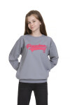 Kız Çocuk Yazı Baskılı Sweatshirt Px341