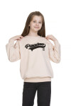 Kız Çocuk Yazı Baskılı Sweatshirt Px341