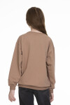 Kız Çocuk Yazı Baskılı Sweatshirt Px341.1