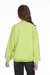 Kız Çocuk Yazı Baskılı Sweatshirt Px341.1